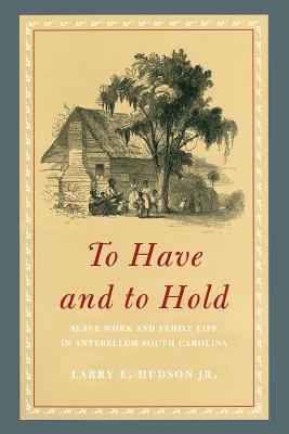 Read Online To Have and to Hold: Slave Work and Family Life in Antebellum South Carolina - Larry E. Hudson Jr. | ePub