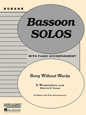 Read Song Without Words, Op. 226: Bassoon Solo with Piano - Grade 2.5 - Julius Weissenborn | ePub