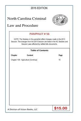 Full Download North Carolina Criminal Law and Procedure-Pamphlet 56 - Tony Rivers Sr file in PDF
