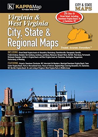 Download Virginia & West Virginia City, State, & Regional Maps - Kappa Map Group file in ePub