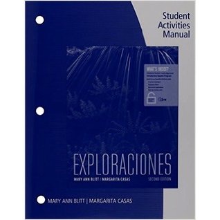 Download Student Activities Manual for Blitt/Casas' Exploraciones - Mary Ann Blitt file in ePub