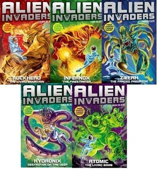 Download Alien Invaders Collection (5 book set: Rockhead, Infernox, Zillah, Hydronix, Atomic). RRP £24.95 - Max Silver file in PDF