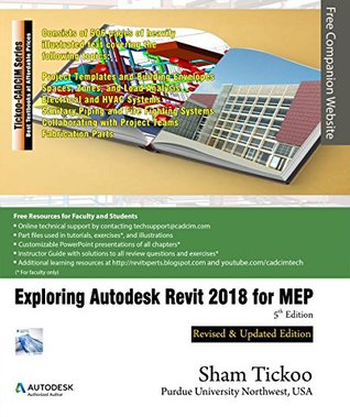 Download Exploring Autodesk Revit 2018 for MEP, 5th Edition - Sham Tickoo file in PDF
