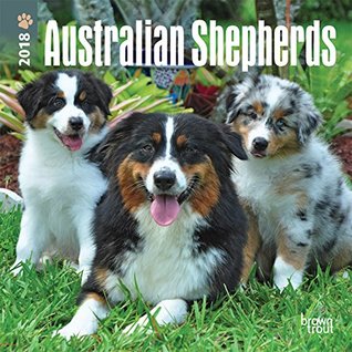 Full Download Australian Shepherds 2018 7 x 7 Inch Monthly Mini Wall Calendar, Animals Dog Breeds -  file in PDF