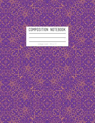 Read Composition Notebook: 8.5 X 11 College Ruled Journal, Purple -  | ePub