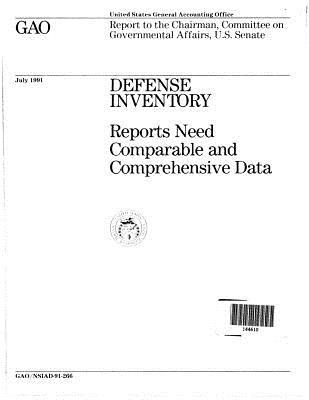 Full Download Defense Inventory: Reports Need Comparable and Comprehensive Data - United States General Accountability Office | PDF