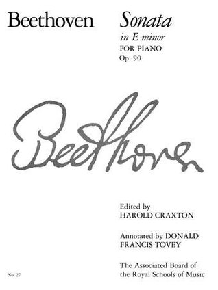 Read Beethoven Piano Sonata in E Minor, Op. 90: No. 27 (Signature S.) - Ludwig van Beethoven | PDF