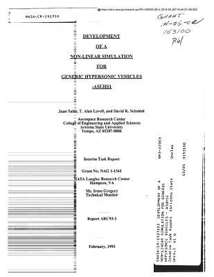 Full Download Development of a Non-Linear Simulation for Generic Hypersonic Vehicles - Asuhs1 - National Aeronautics and Space Administration | PDF