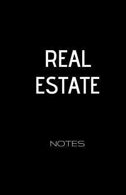 Read Real Estate Notes: Blank Lined Journal, Real Estate, Realtor Paperback, Black -  file in ePub