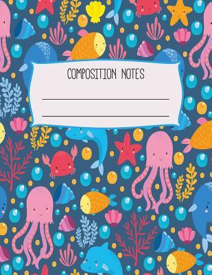 Full Download Under the Sea College Lined Notebook: Large Composition Notepad Journal Memo for Women Ladies Boys Teens Men Girls, Blank Lined Medium College Ruled Pattern Sheets, Great for Planning Designing Sketching Drawing Composing, Reflection Productivity Subject - Dazenmonk Designs file in ePub