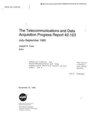 Full Download The Telecommunications and Data Acquisition Progress Report 42-123 - National Aeronautics and Space Administration | ePub