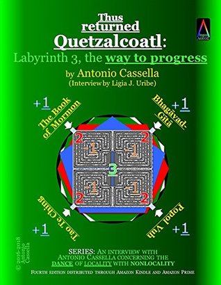 Read Online Thus returned Quetzalcoatl: Labyrinth 3, the way to progress (An interview with Antonio Cassella concerning the Dance of locality with nonlocality) - Antonio Cassella | ePub