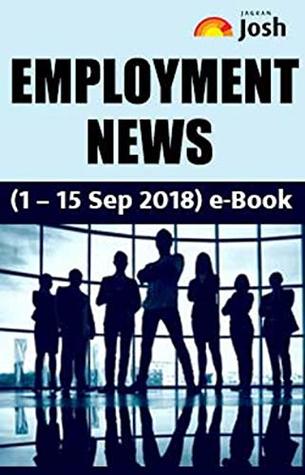 Read Employment News (01-15 September 2018) e-Book: By Jagran Josh - Jagran Josh | ePub