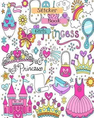 Full Download Sticker Book Girls: Blank Sticker Book Journal 8x10 120 pages (Volume 17) - Kate Rowe file in PDF