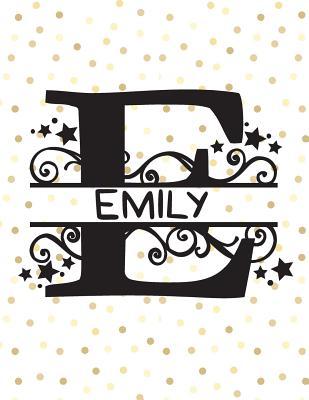 Read Emily: (8.5 X 11 Lined) College Ruled Blank Journal Notebook with Monogram Letter E and Personalized Name -  file in PDF