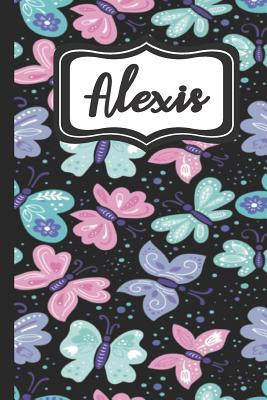 Read Online Alexis: Personalized Named Journal Notebook Pretty Butterfly Cover for Women and Girls Lined Pages -  file in PDF