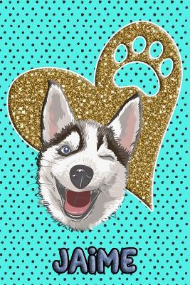 Read Husky Life Jaime: College Ruled Composition Book Diary Lined Journal Blue - Frosty Love file in PDF