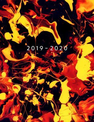 Full Download 2019 - 2020: Weekly Planner Starting June 2019 - May 2020 Week To View With Hourly Schedule 8.5 x 11 Dated Agenda Appointment Calendar Organizer Book Abstract Paint -  | PDF