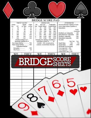 Read Online Bridge Score Sheets, Bridge Score Pad: 100 Bridge Game Score Sheets, Bridge Supplies, Bridge Accesories -  file in PDF