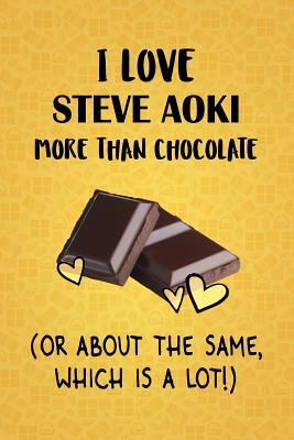 Download I Love Steve Aoki More Than Chocolate (Or About The Same, Which Is A Lot!): Steve Aoki Designer Notebook - Gorgeous Gift Books | PDF