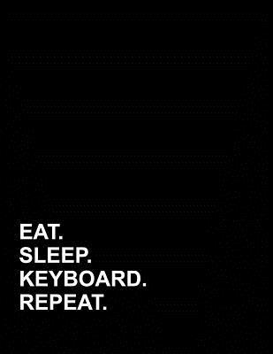Full Download Eat Sleep Keyboard Repeat: Genkouyoushi Notebook -  file in PDF