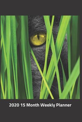 Full Download Plan On It 2020 Weekly Calendar Planner -Gray Cat Playing Peek A Boo: January 2020 thru March 2021 15 Month Year and Date Agenda Notebook -  | ePub
