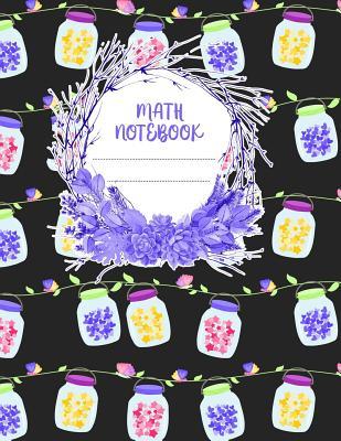 Full Download Math Notebook: A 8.5x11 Inch Matte Softcover Paperback Notebook Journal With 120 Blank Lined Pages - Cursive Paper- Hearts, Hanging Jars, Butterflies -  file in ePub