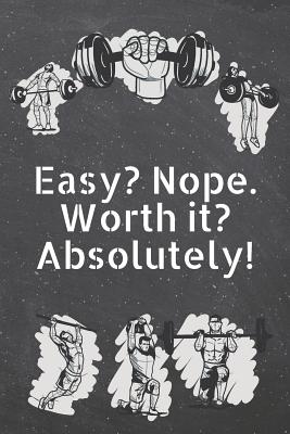 Read Easy Nope. Worth it? Absolutely!: Fitness Motivation Workout Dot Grid Notebook, Journal or Planner - Funny Weightlifting, Bodybuilding Athlete Gift Idea - Gym Diary - 110 dotted Pages -  | PDF