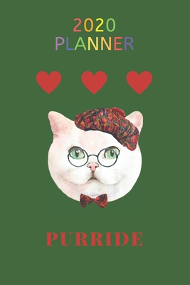 Full Download 2020 Planner Purride: Lgbtq Cat Cover / 12 Month Weekly Planner - D Designs | PDF
